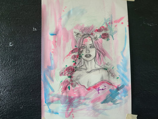 "Essence" (study) - Original Sketch