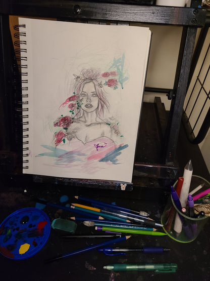 "Essence" (study) - Original Sketch