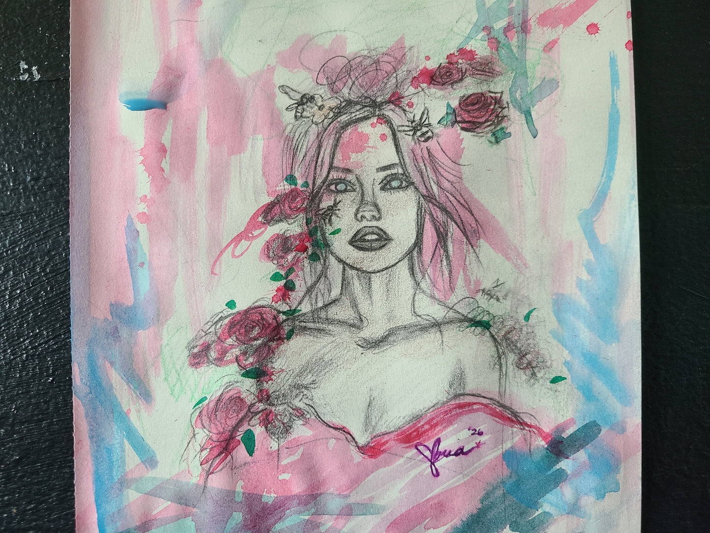 "Essence" (study) - Original Sketch