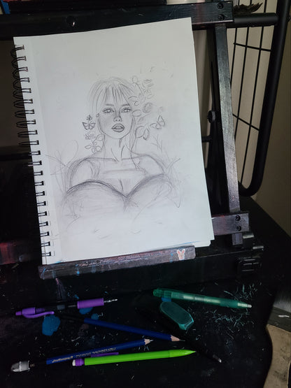 "Explore" (study) - Original Sketch