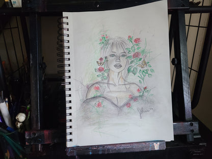 "Explore" (study) - Original Sketch