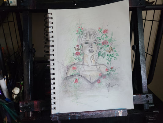 "Explore" (study) - Original Sketch