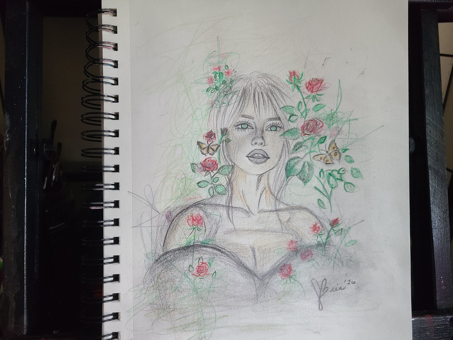 "Explore" (study) - Original Sketch