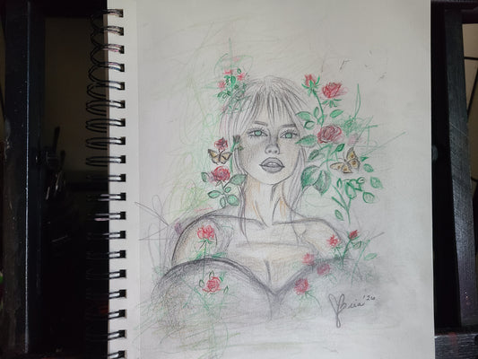 "Explore" (study) - Original Sketch