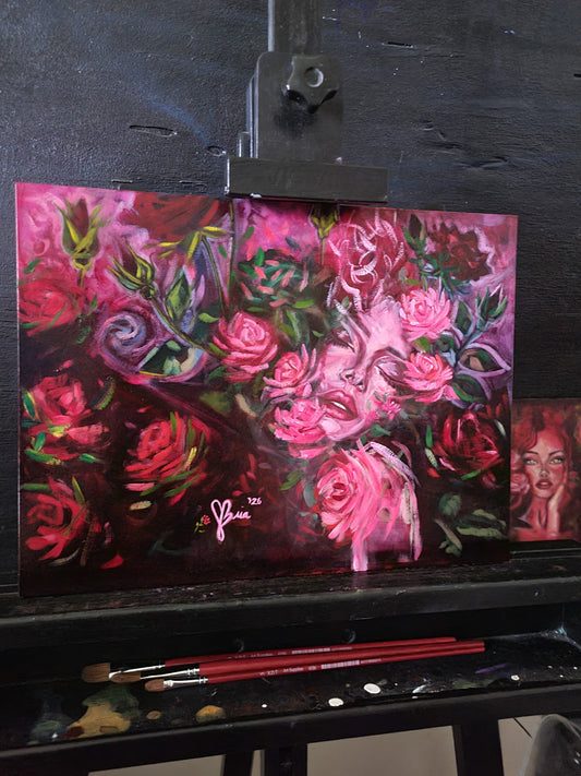 "Adorn" - Oil Painting